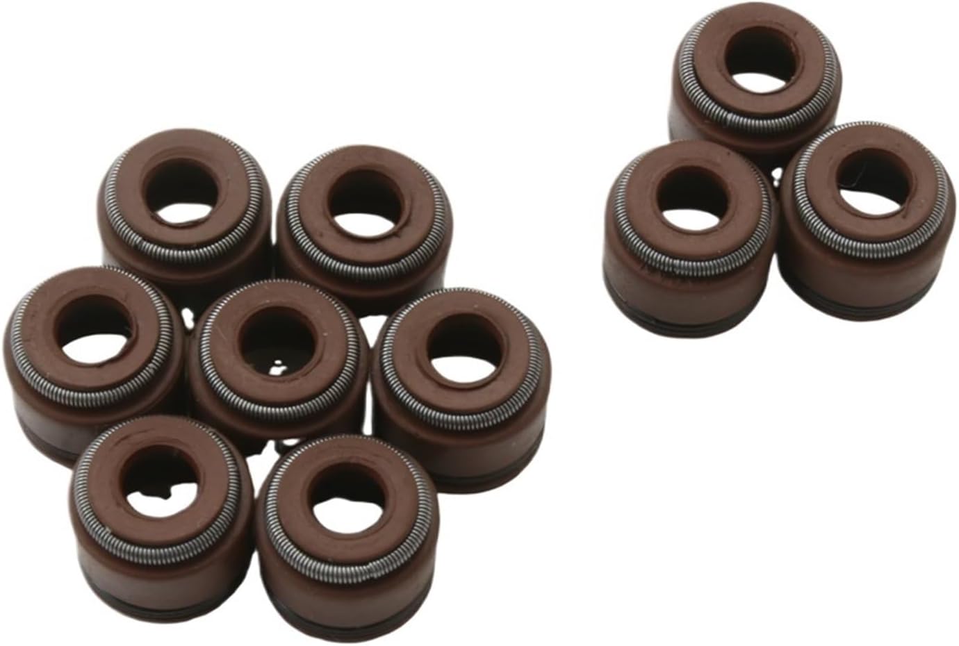 10pc Valve Oil Seal Compatible with Sym Crox Allo 50 125 Cello125 Combiz125 Citycom 125 S Cruisym 250i 300i 12209-H6B-900