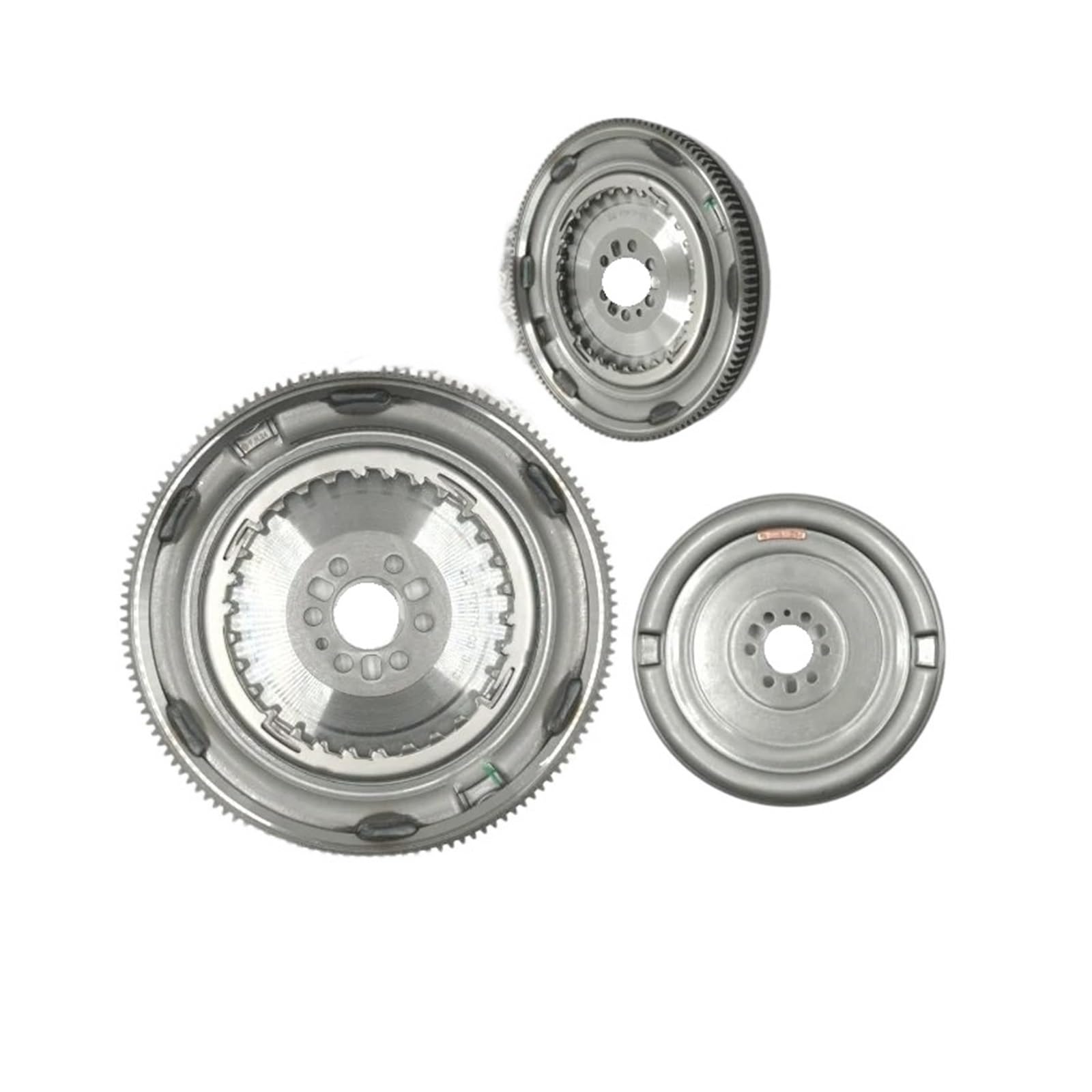 Genérico Conjunto de transmisión del automóvil para Volante de inercia de transmisión automática de 6/8 Agujeros y 129/132 Dientes para VW(6 Holes 129Teeth)