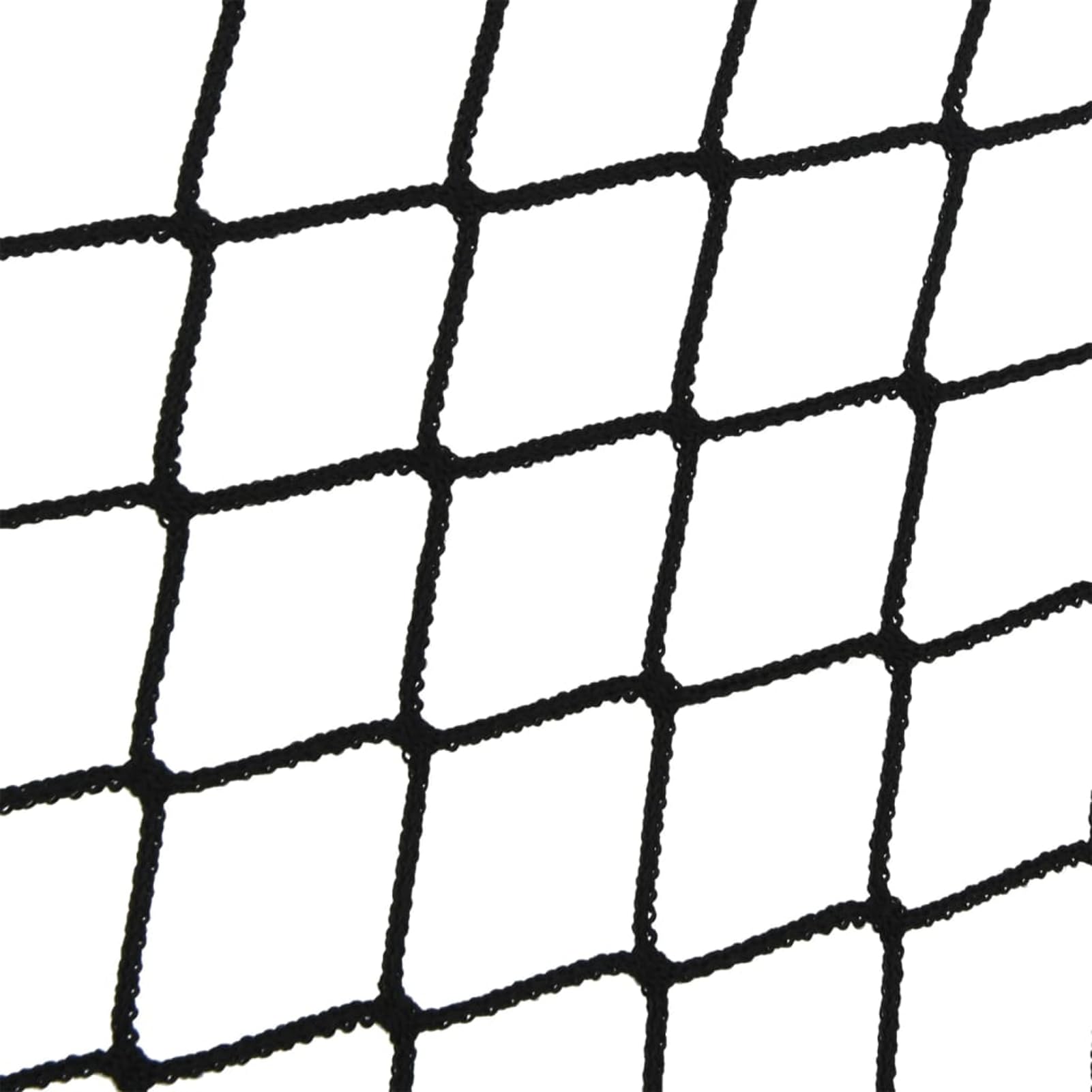 Anhängernetz für Ladungssicherung - Schwarz, Polypropylen, 7x3,5m, UV-beständig, für Anhänger, LKW, Geländewagen Model4012293
