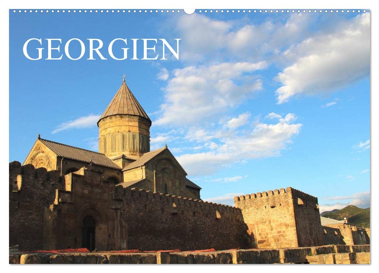 CALVENDO - Georgien (Wandkalender 2027 DIN A2 quer), Monatskalender: Ein Monatskalender mit farbenprächtigen Fotos aus Georgien (Querformat, 14 Seiten)