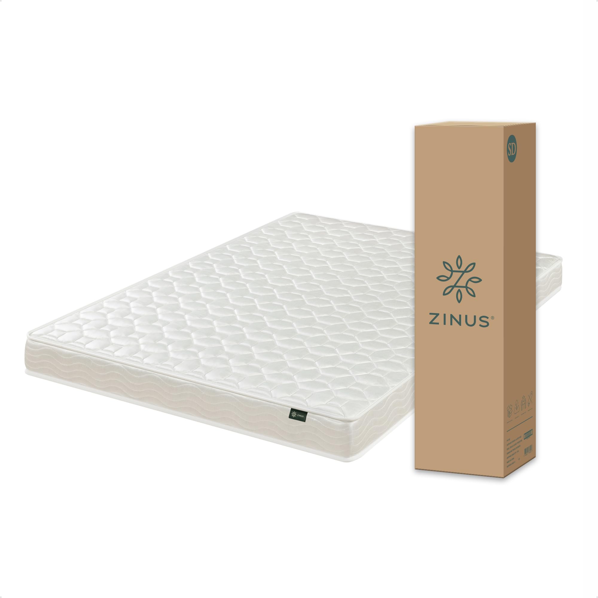 Amazon.co.jp: ZINUS BASIC マットレス ポケットコイル 15cm ホワイト