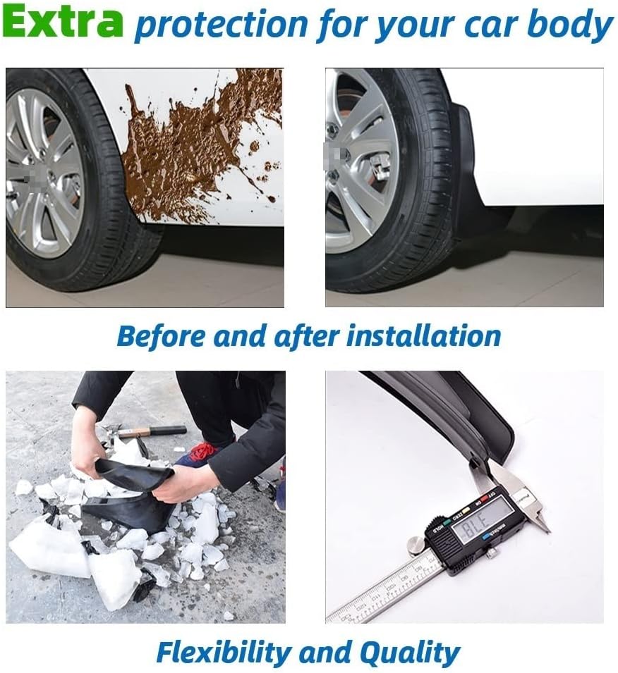 for Hyundai for Elantra for Touring I30 I30cw 2007 2008 2009 2010 2011 2012 Car Front Rear Mud Flaps Mudguards Wheel Mudflaps