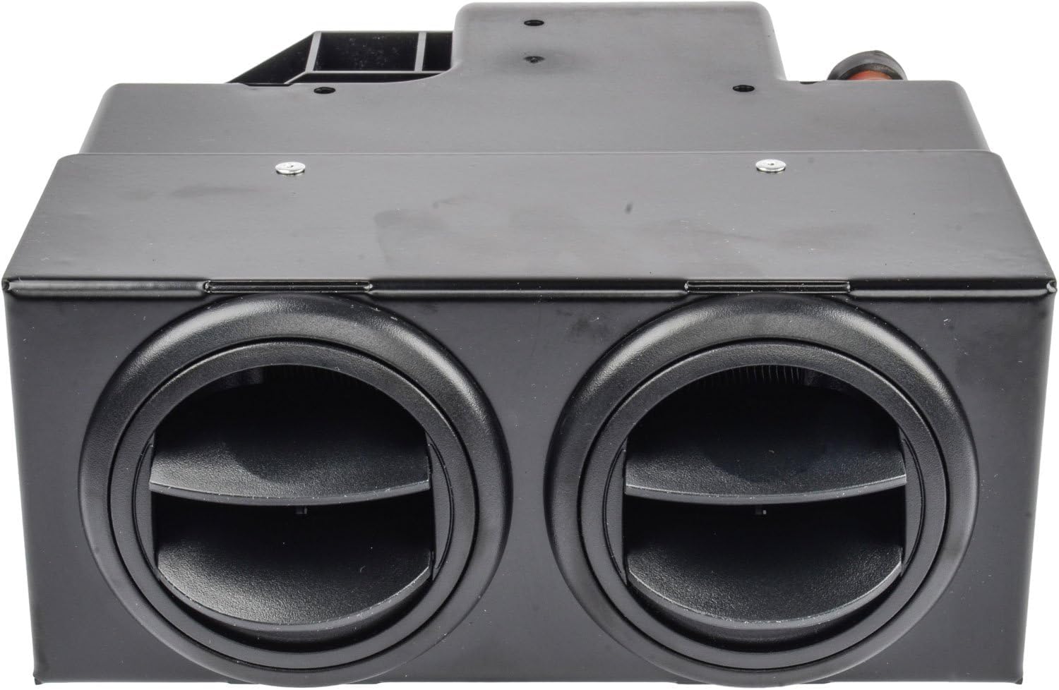 JEGS Auxiliary Heater Assembly | 80 CFM Airflow | 8,500 BTU Of Heat | Mountable Switch | 2-Speed Fan | 12-Volt | Compact Design | 2 Round Louvers | 4.625 � H x 7.75 � W x 9.5 � D