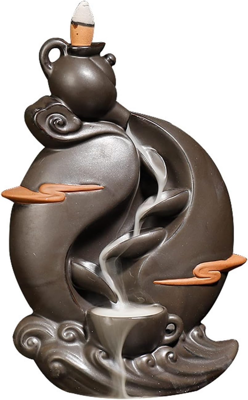 Lucky Incense Holders/Incense Fountain Waterfall Backflow