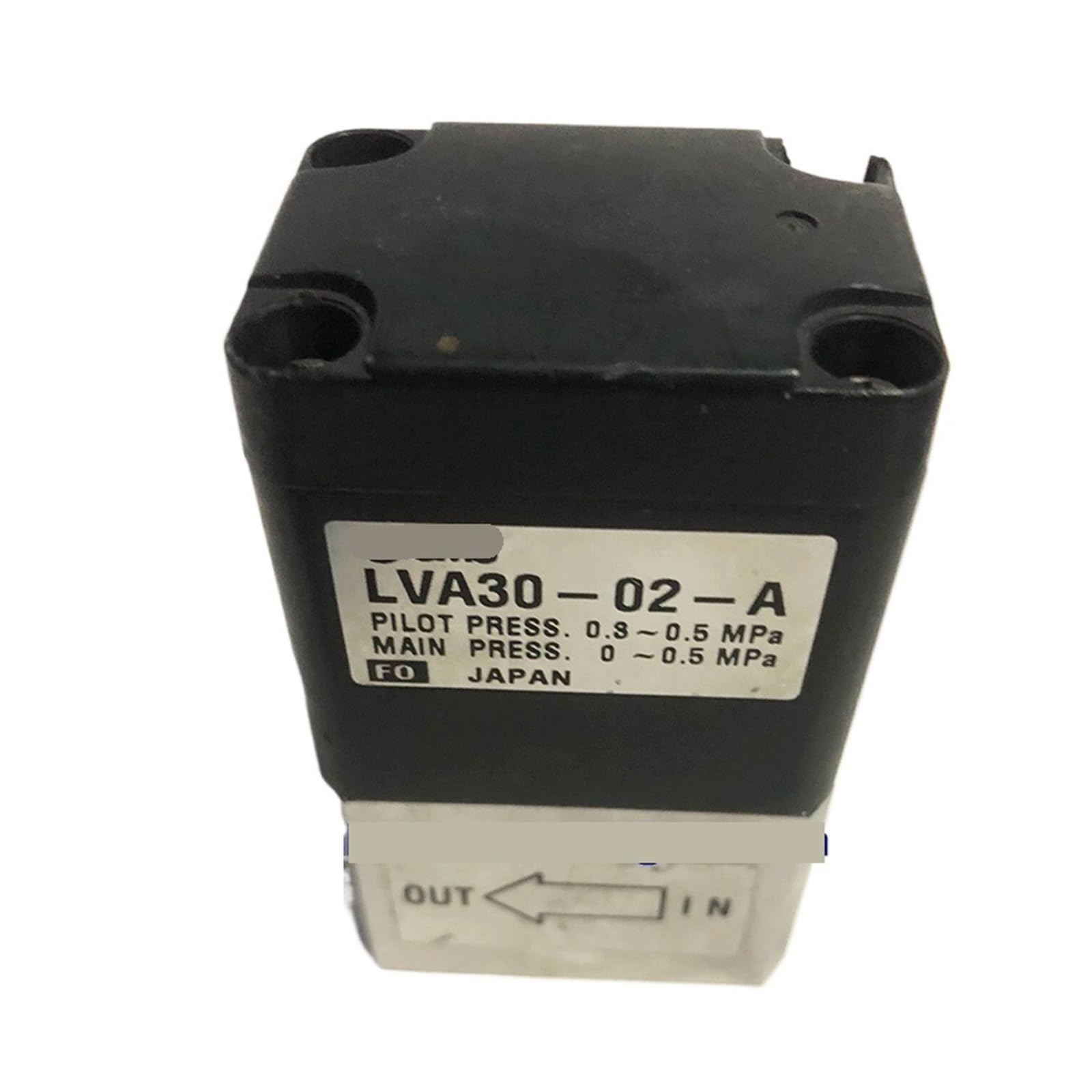 Vanne pneumatique liquide LVA30-03-B-X30 commande pneumatique industrielle