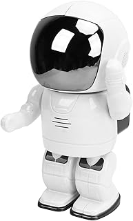 YUYTE Wireless Surveillance Camera, Security Monitor 1080P HD 360 Degree Night Viewing, Robot Motion Detection 2 Way Audio, Wireless Remote Monitoring