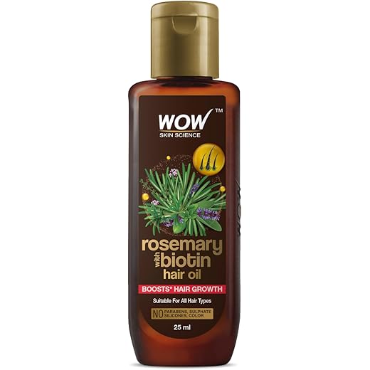 WOW Skin Science Rosemary Hair Growth Oil 25ml 25 ml