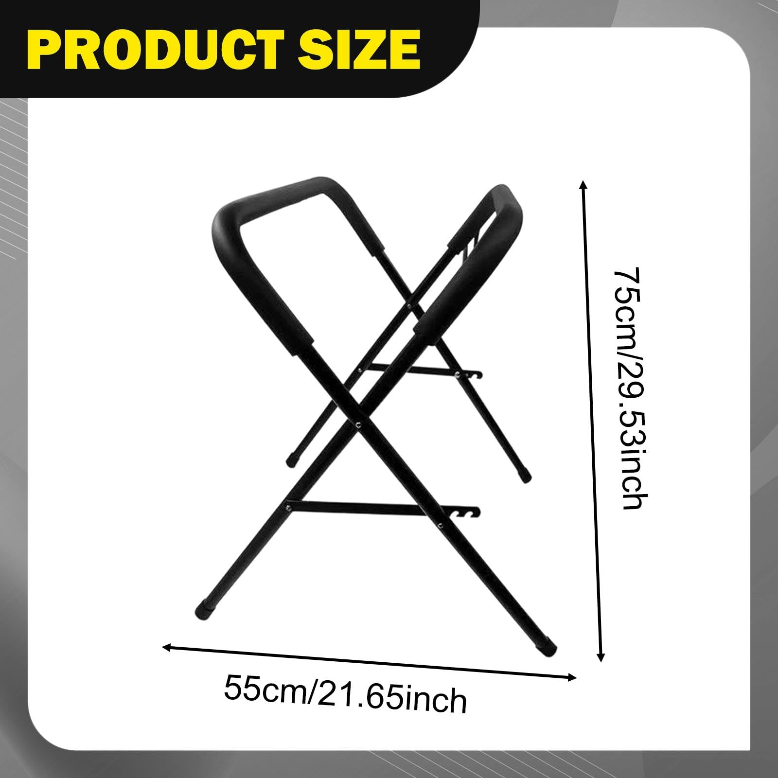 Soporte Plegable Profesional para Bombo Y Otros Instrumentos de Percusión