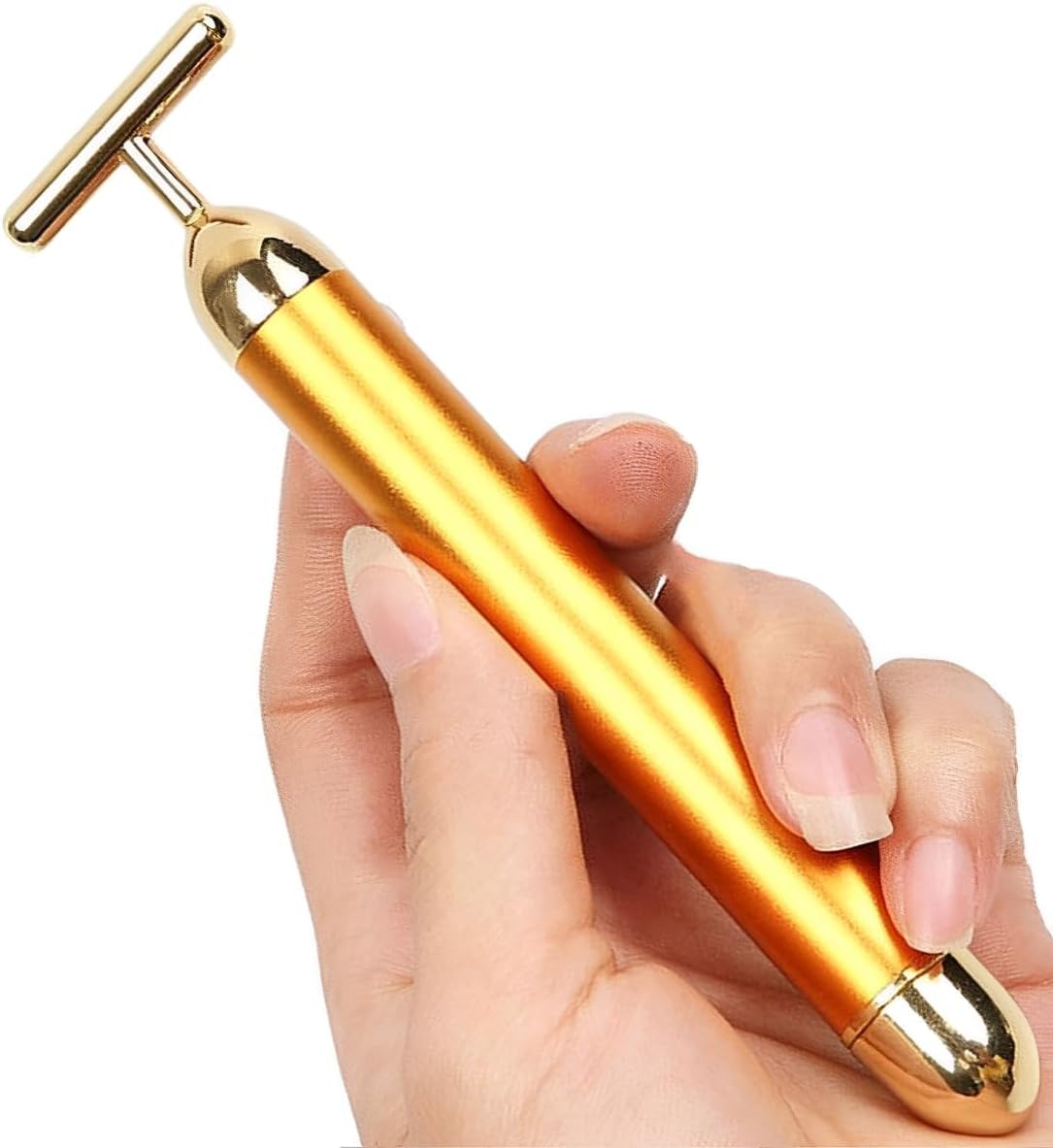 Massageador Elétrico Vibrador Rosto Harmonização Facial Efeito Lifting ...