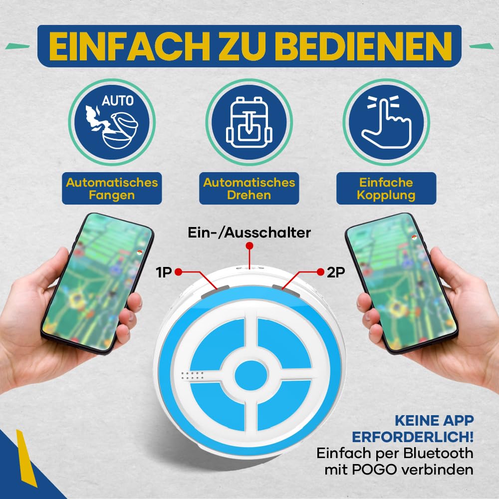 megacom DuoMon 1P/2P for Pokemon Go Auto Catcher No Vibration with Faster Speed, Voice Broadcast Function and one touch Reconnection : Amazon.de: Games megacom DuoMon 1P/2P for Pokemon Go Auto Catcher No Vibration with Faster Speed, Voice Broadcast Function and one touch Reconnection : Amazon.de: Games