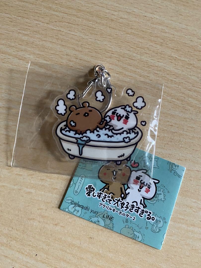 Amazon.co.jp: 愛しすぎて大好きすぎる にゃんことくま アクリル