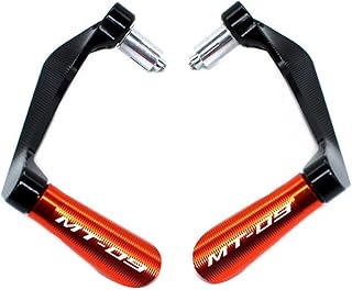 PRUVA for YA-MA-H-A MT-09 MT09 MT 09 Tracer FZ-09 FZ09 Motorcycle Handlebar Grips Guard Brake Clutch Levers Guard Protector Motorcycle Brake Protective Rod (Color : 1)