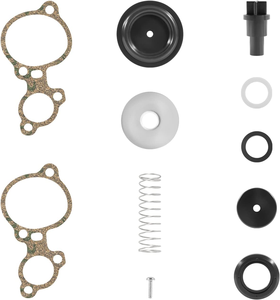 803062T1 Poppet Valve Kit Fit for Mercury 135-200hp 2.0L 2.5L V6, for Magnum II Magnum III XR4 XR6 V135 V150 V175 V200 Replace OEM 8030-1 803062T1