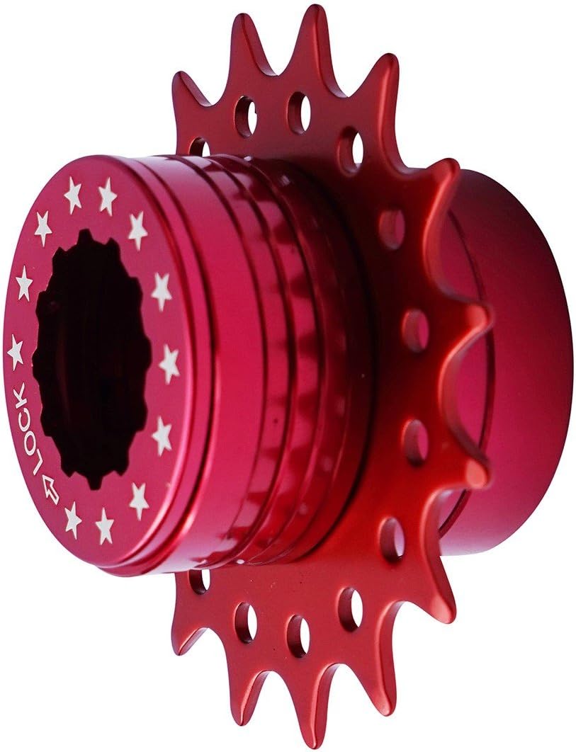 Bike Single Speed Fixie Cassette Conversion Kit Compatable Shimano 16T Colors