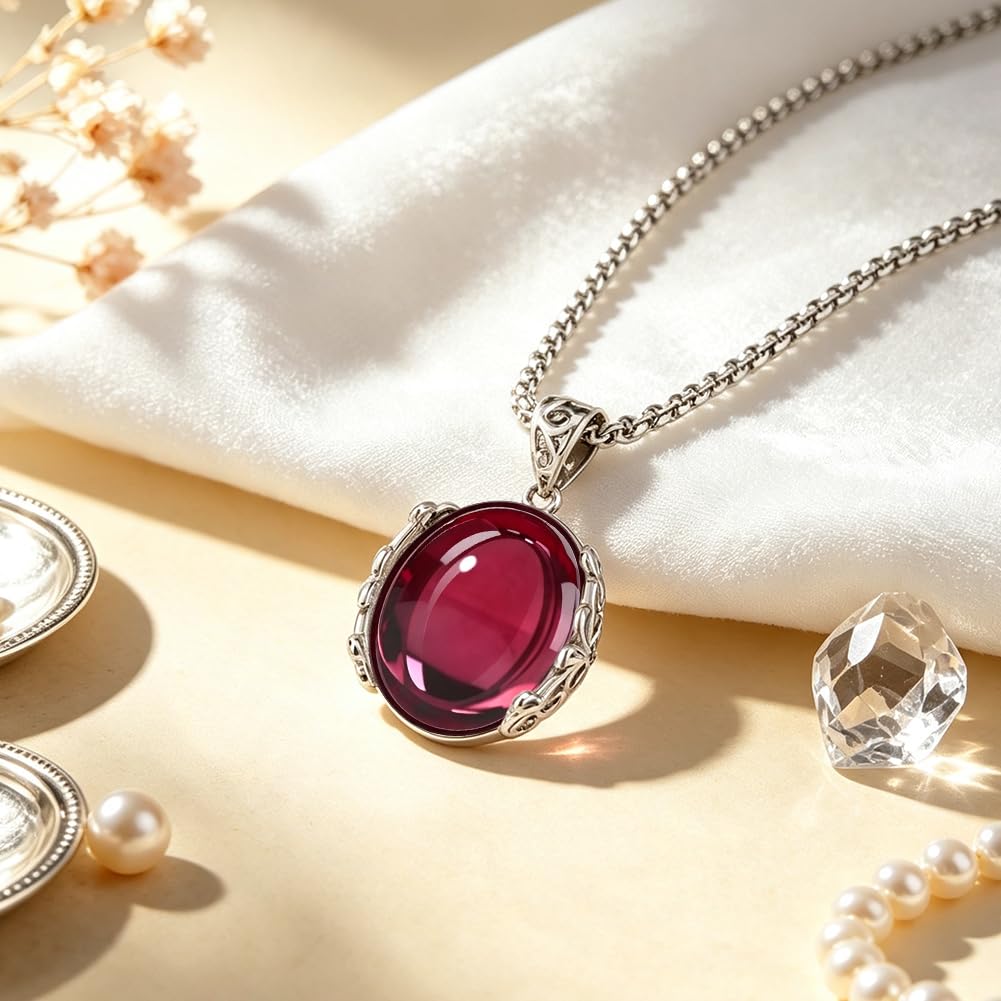 Ciondolo in argento Sterling 925, con base cabochon ovale, per la creazione di gioielli e accessori