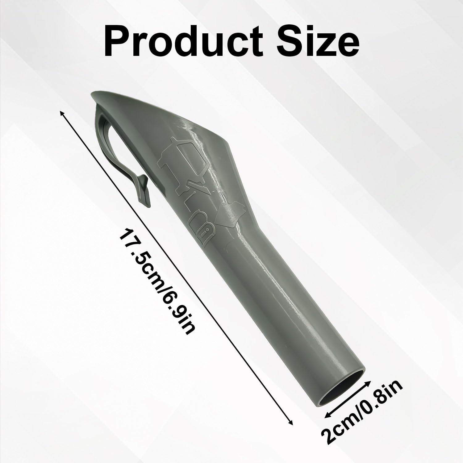 Emergency Fuel Funnel for Ford Vehicles – Capless Diesel & Petrol Funnel with Spill-Proof Design, Durable Plastic for Safe Fuel Transfer, Compatible with S-Max, Fiesta, Focus, Kuga, Transit — view 2