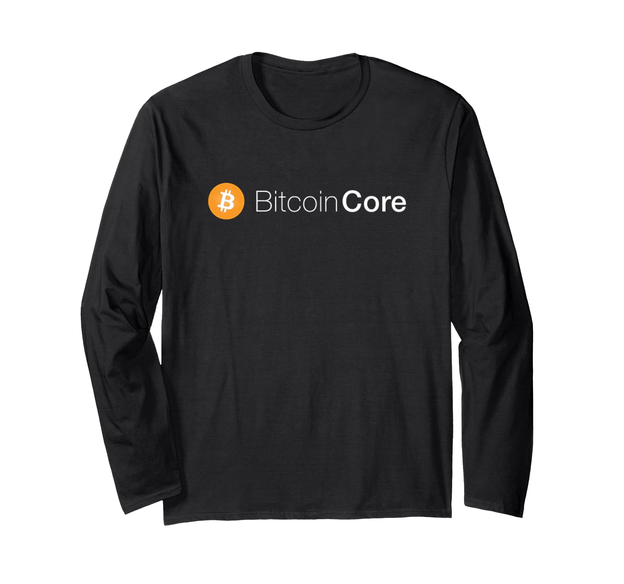 Amazon | Bitcoin Core - 最高のプログラミングとソフトウェア 長袖Tシャツ | Tシャツ・カットソー 通販