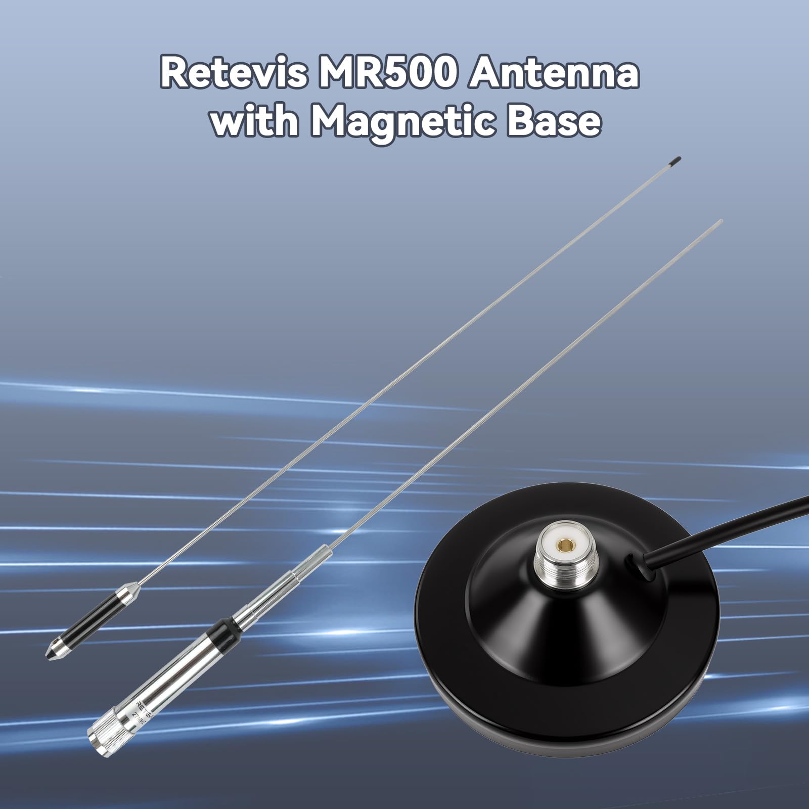 UHF 3,5 DBi CB-Antenne 27 MHz CB-Funkantenne PL259 Stecker für