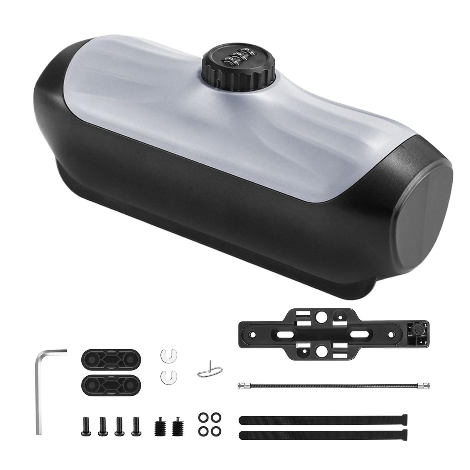 Boîte À Cadenas Sac Portable Code Vélo | Coffret De Cadenas À 3 Codes Pour Cadre De Vélo Pour Hommes Femmes Jeunes Athlètes Cyclistes Collègues