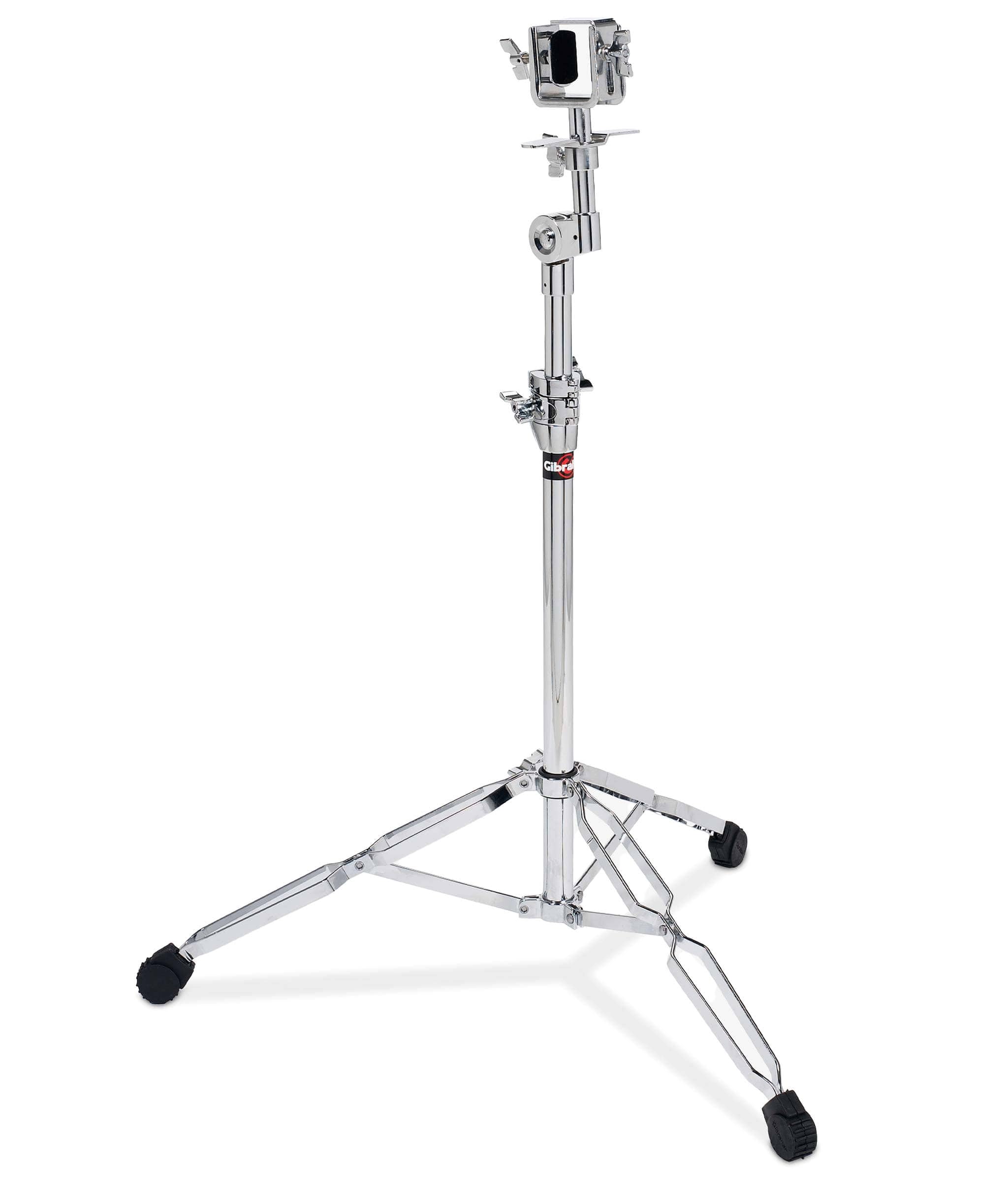 Heavy Weight Double Braced Bongo Stand with Universal Clip Mount (6716)