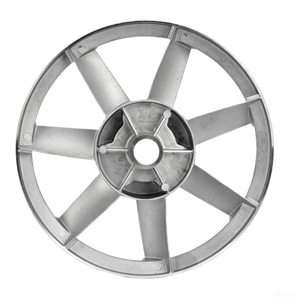 Poulie de roue triangulaire à rainure unique pour compresseur d'air, double cylindre