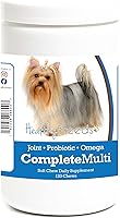 Vista 1 de Healthy Breeds Yorkshire Terrier todo en uno Multivitamínico Masticable Suave 120