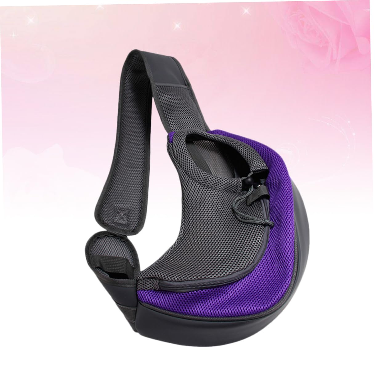 HEMOTON Pet Carrier Shoulder Bag Polyester Carrying Bag for Dogs Cats Stylish Design for Travel Outdoor Activities