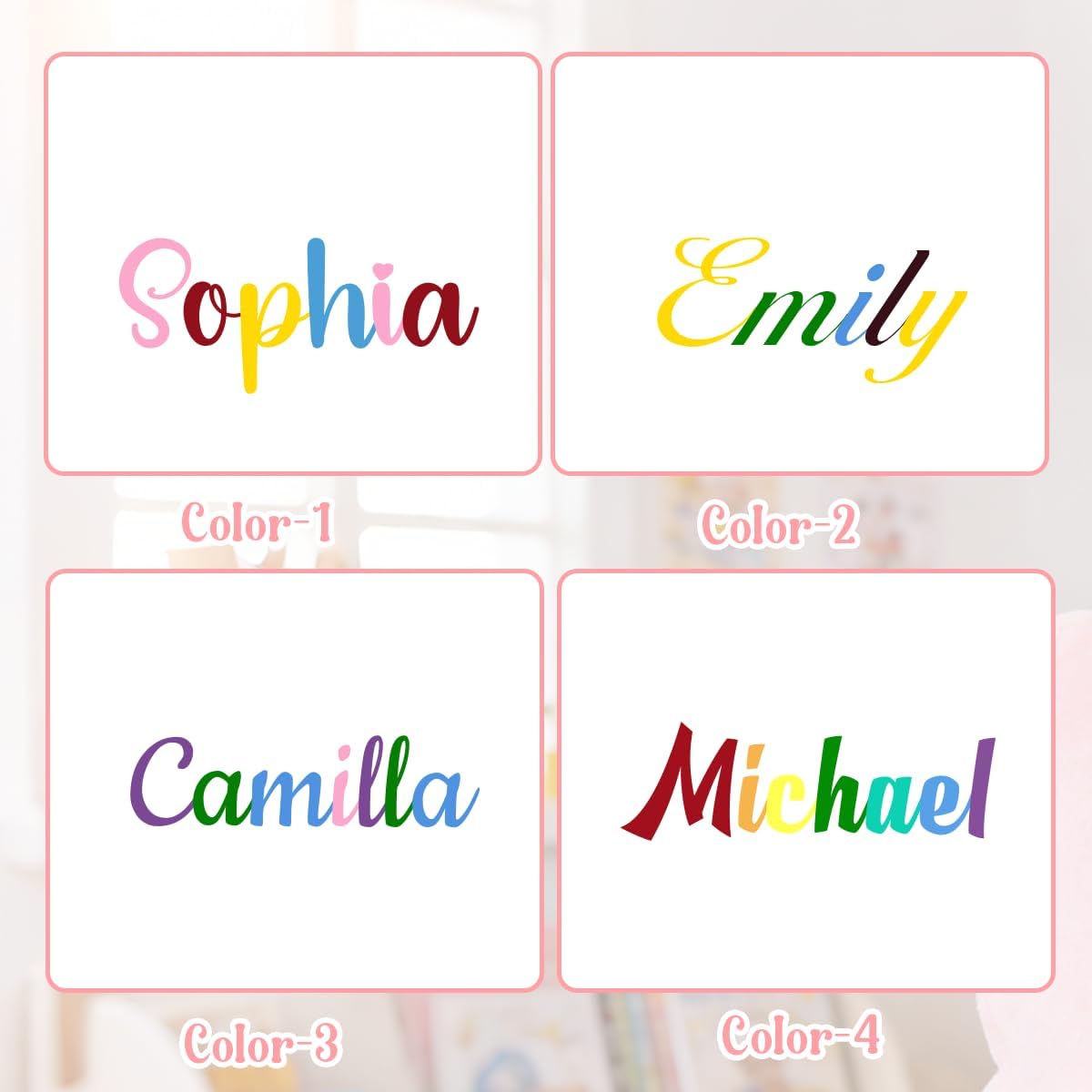 Personalized Easter Floral Bunny Basket for Kids, Custom Cute Rabbit Basket w/Embroidered Name, Customized Egg Hunt Storage Bags with Handles, First Easter Gifts for Newborn Baby Toddler Boy Girls - Image 9