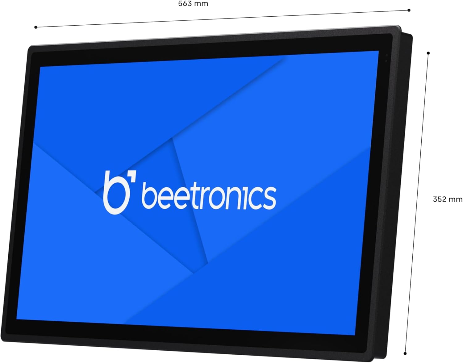 Beetronics 24 Inch High Brightness Touchscreen Monitor | Full HD 1080p | IP66 Waterproof & Dustproof | Industrial Sunlight Readable Outdoor Display for PC, Mac, Linux | 24HB9M/U1
