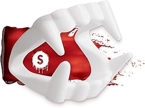 Vampire Teeth for Children 6-12 Years I A Vampire Bit for Halloween 2025 I Safe and Child Friendly, Ideal for Vampire Costumes I Vampire Teeth Children for Halloween Costume