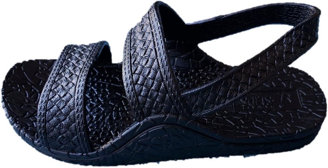 J-Slips Sandals for Women and Men - Comfortable Jesus Jandals for Beach - Waterproof Hawaiian Slides in 12 Colors, Sandalias 8 Women/6.5 Men Lava Rock image 7 of 9 B01NC38034