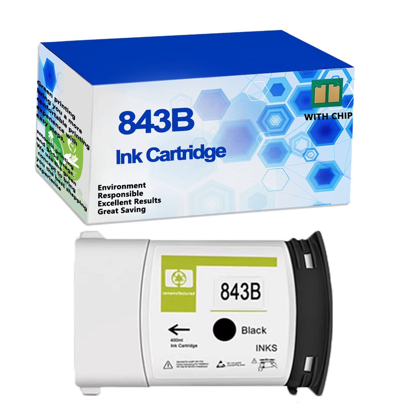 Amazon.com: Anwat 843B Compatible Ink Cartridges for HP PageWide