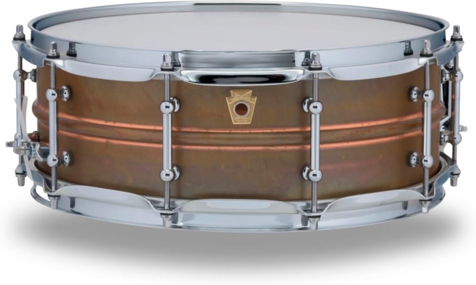 Ludwig Copper Phonic Snare Drum - 5 x 14-inch - Raw Patina