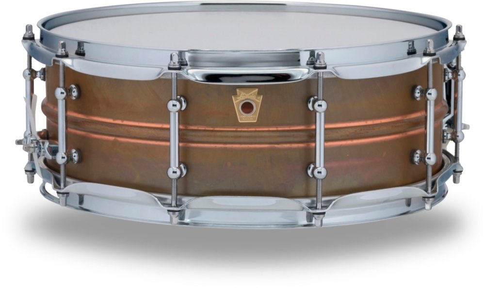 Ludwig Copper Phonic Snare Drum - 5 x 14-inch - Raw Patina