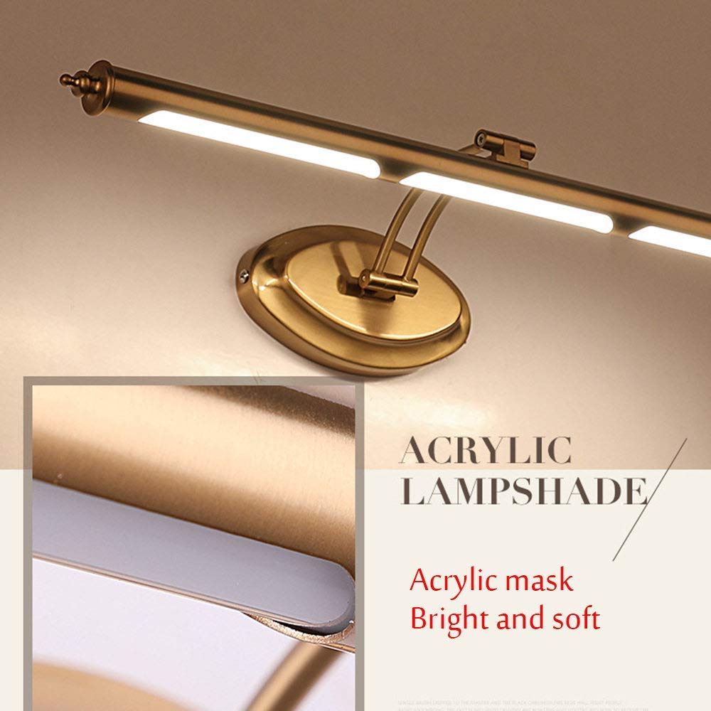 Amazon.co.jp : バスルーム照明器具 オーバーミラー モダンなLED