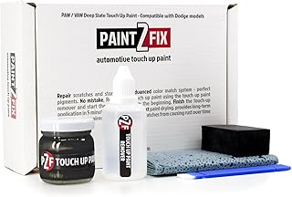 PAW/VAW Deep Slate Touch Up Paint Kit for Dodge Scratch & Chip Repair - 1.35 Fl Oz (40ml)