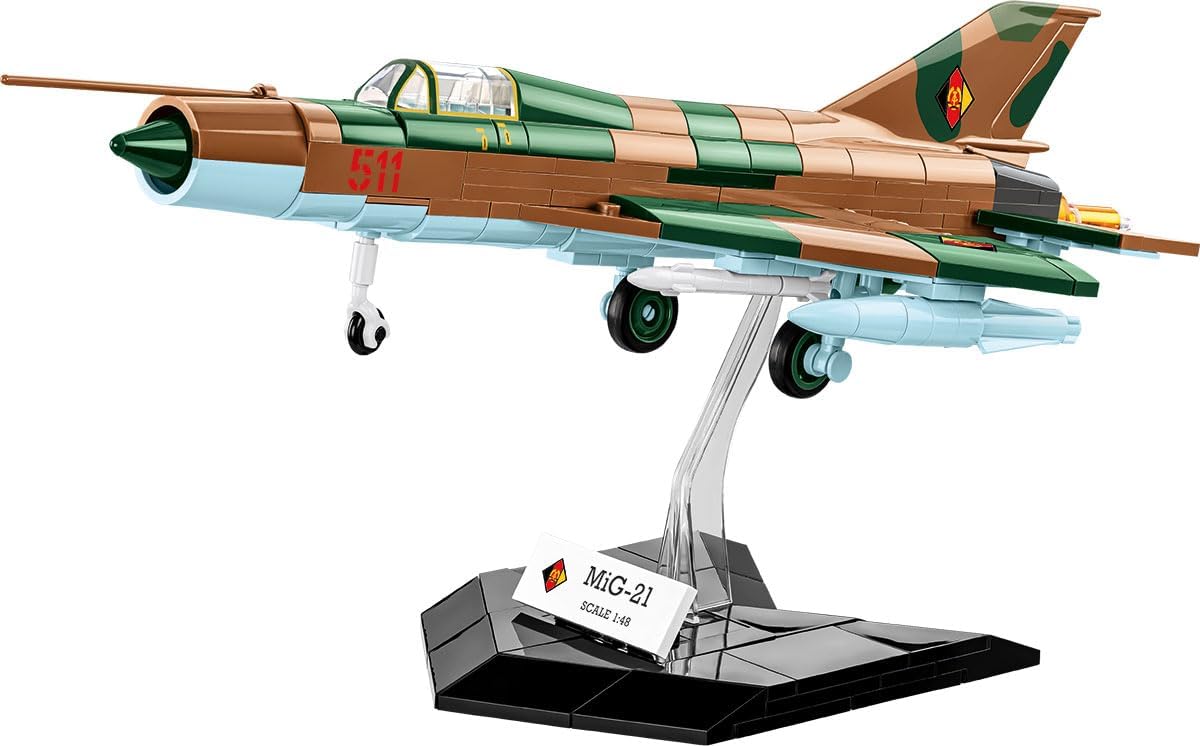 COBI Armed Forces MiG-21 (GDR/Czechoslovakia) Fighter Jet, 396 Pieces