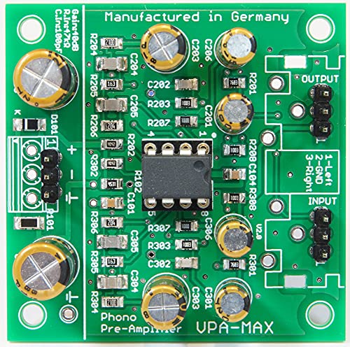 Phonovorverstärker VPA-MAX HQ LP. Hochwertiger Low Noise Entzerrer-Vorverstärker Cover