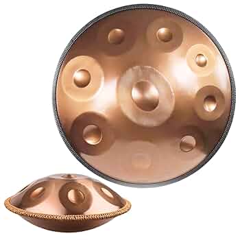 Amazon.com: Harmonic Handpan Drum 9/10/12 Notes 22 Inch Hand