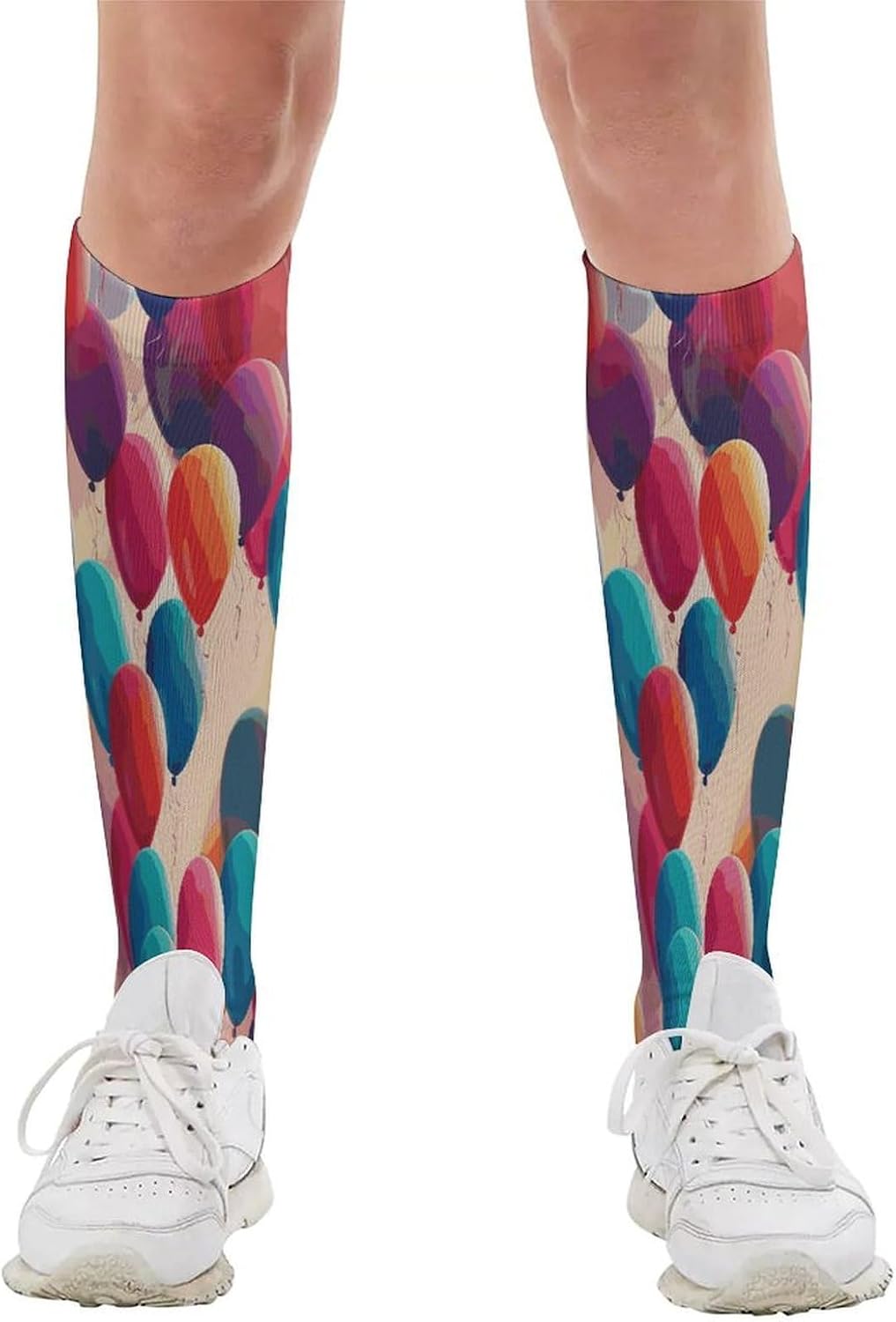 Balloon Crew Socks Calf Socks Athletic Crew Sock