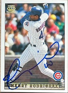 Henry Rodriguez Autographed 1999 Pacific Crown Collection #59