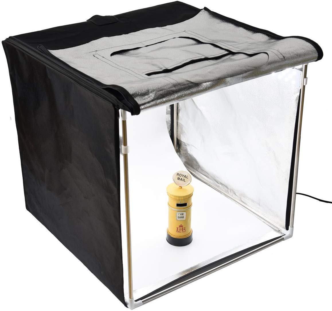 GODOX LST80 Mini LED Studio fotografico Shooting Tent Softbox 80x80x80cm con 3pcs LED Light Board CRI 96+ per fotografia macro e prodotti