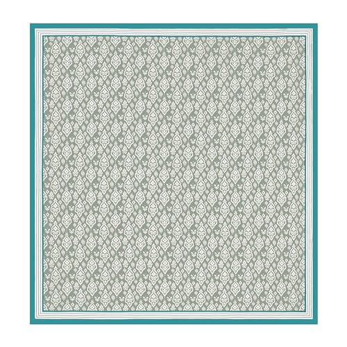 Image of BLOCKS OF INDIA Hand Block Printed 300 TC Cotton Super King Size Bedsheet(106 x 106) (Multi 18)