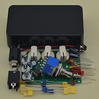 TTONE DIY Distortion Guitar Pedal DS-1 Effects Stompbox Kit Black