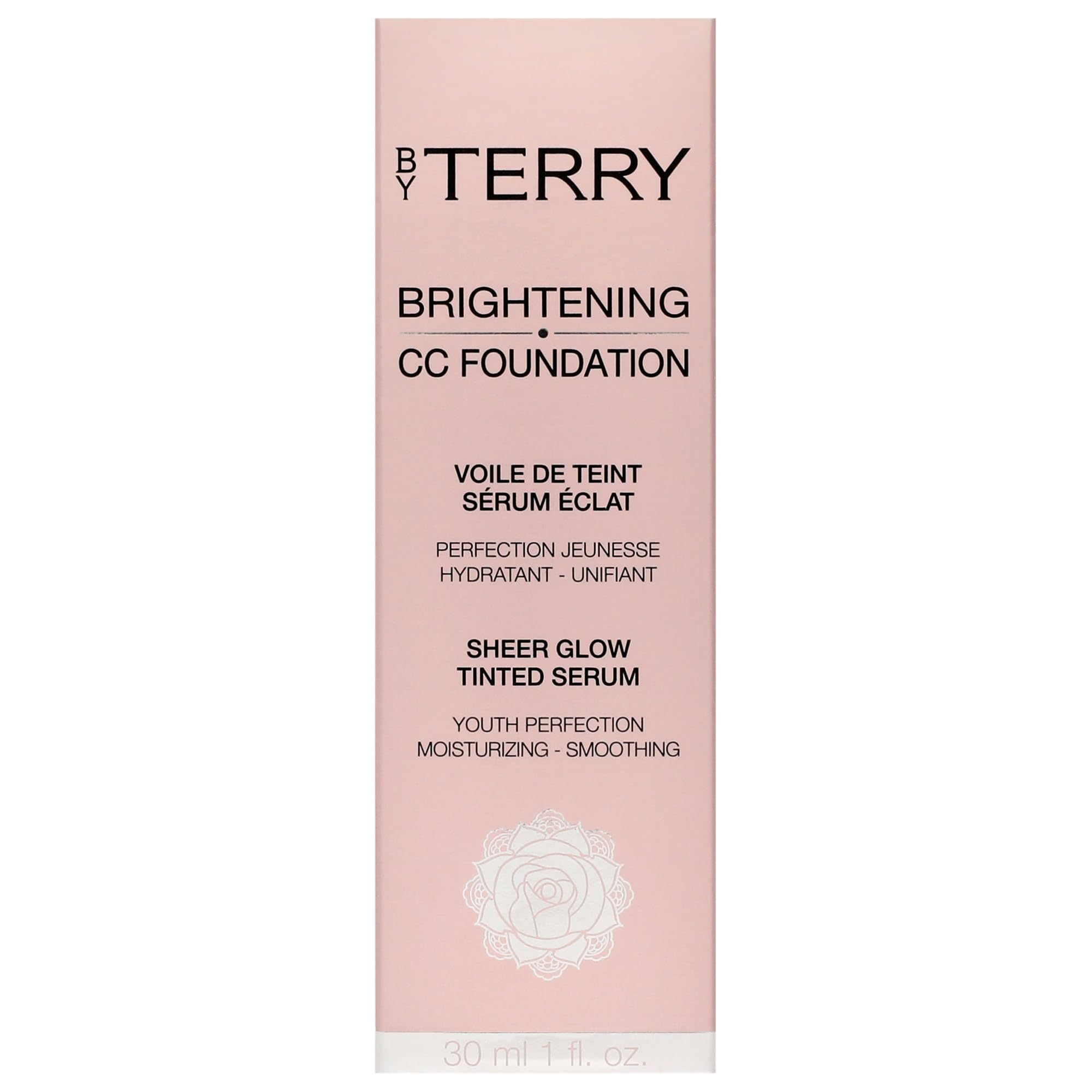 By Terry Brightening CC Foundation, Hydrating Serum Foundation, Ultra-Sheer Finish, Vegan & Cruelty Free, 2C Light Cool
