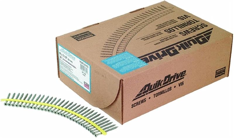 HCKWSNTG212S Quik Drive Collated Galvanized Wood Screws