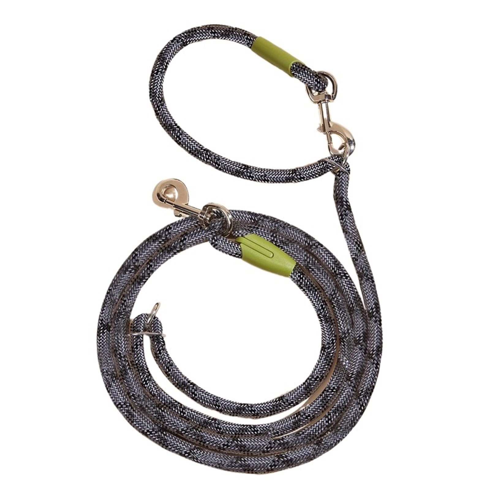 Correa Doble de Nailon for Perros, Cadena de tracción for Correr, Manos Libres, for Perros Grandes para Correr, Paseo