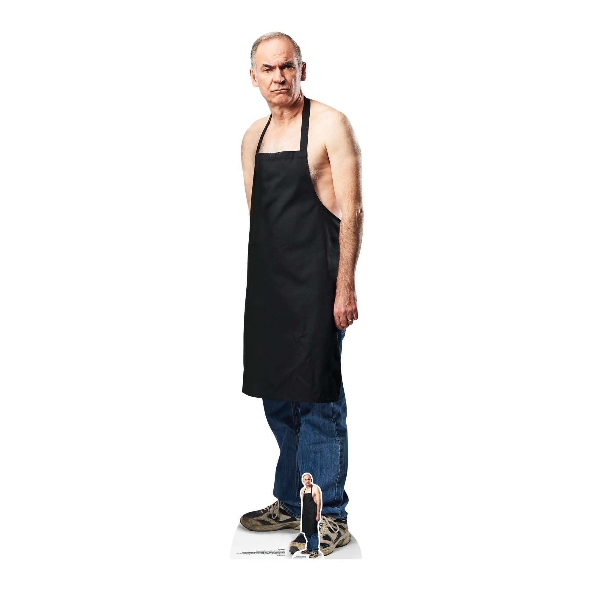 Star Cutouts SC1576 Martin Goodman (Paul Ritter) Friday Night Dinner Cardboard Cutout – “Lovely Bit of Squirrel” Comedy Display for Fans