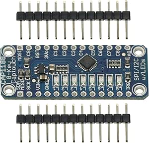 Amazon.com: CAP1188 8 Key Capacitive Touch Sensor Module SPI I2C ...