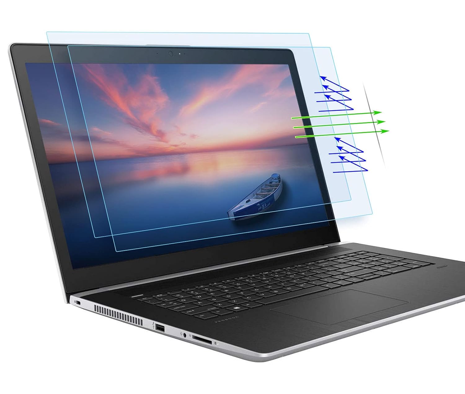 CaseBuy PET 15.6 Inch Blue Light And Anti Glare Filter Laptop Screen